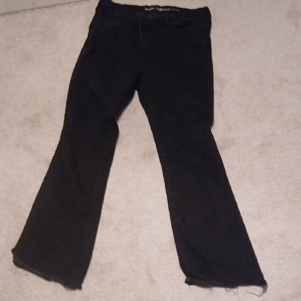 Old Navy Black Flare & Wide Leg Jeans